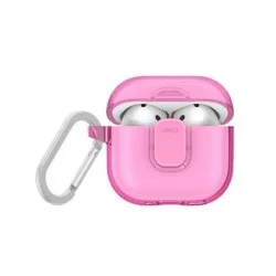Uniq Glase Pro Airpods 4Th Gen Lock Case - Candy Pink